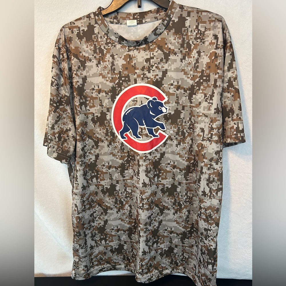 Chicago Cubs Camo Men's Shirt